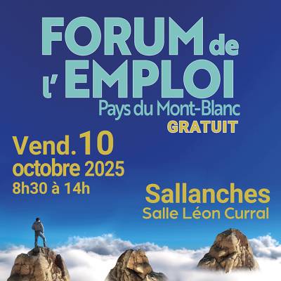 Forum de l'emploi du 10/10/2025 - CCPMB