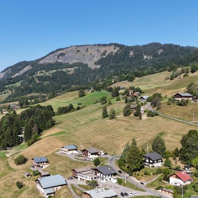 Paysage montagnard 14 aout 2025, à Praz-sur-Arly