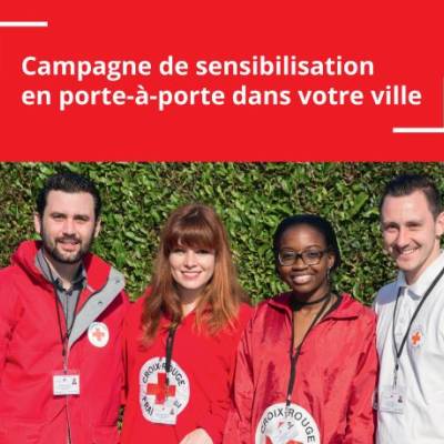 Campagne de sensibilisation 2025 - Croix-Rouge française