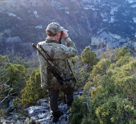 Chasse en montagne