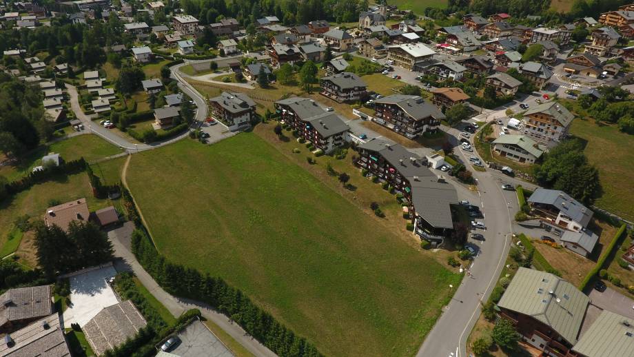 Emplacement du futur parking de l'Île